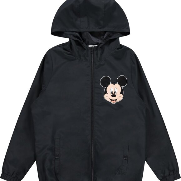 Mickey Mouse Women's Hooded Windbreaker Jacket - Lightweight & Durable Womens Wi - Picture 1 of 6